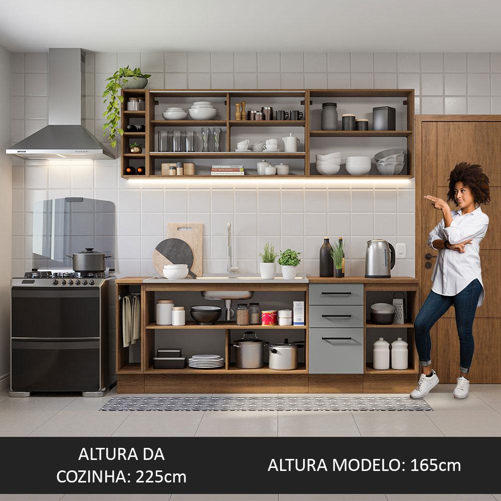 Foto 5 | Cocina Integral Completa Modular Madesa Thêmis 220cm Mg 01