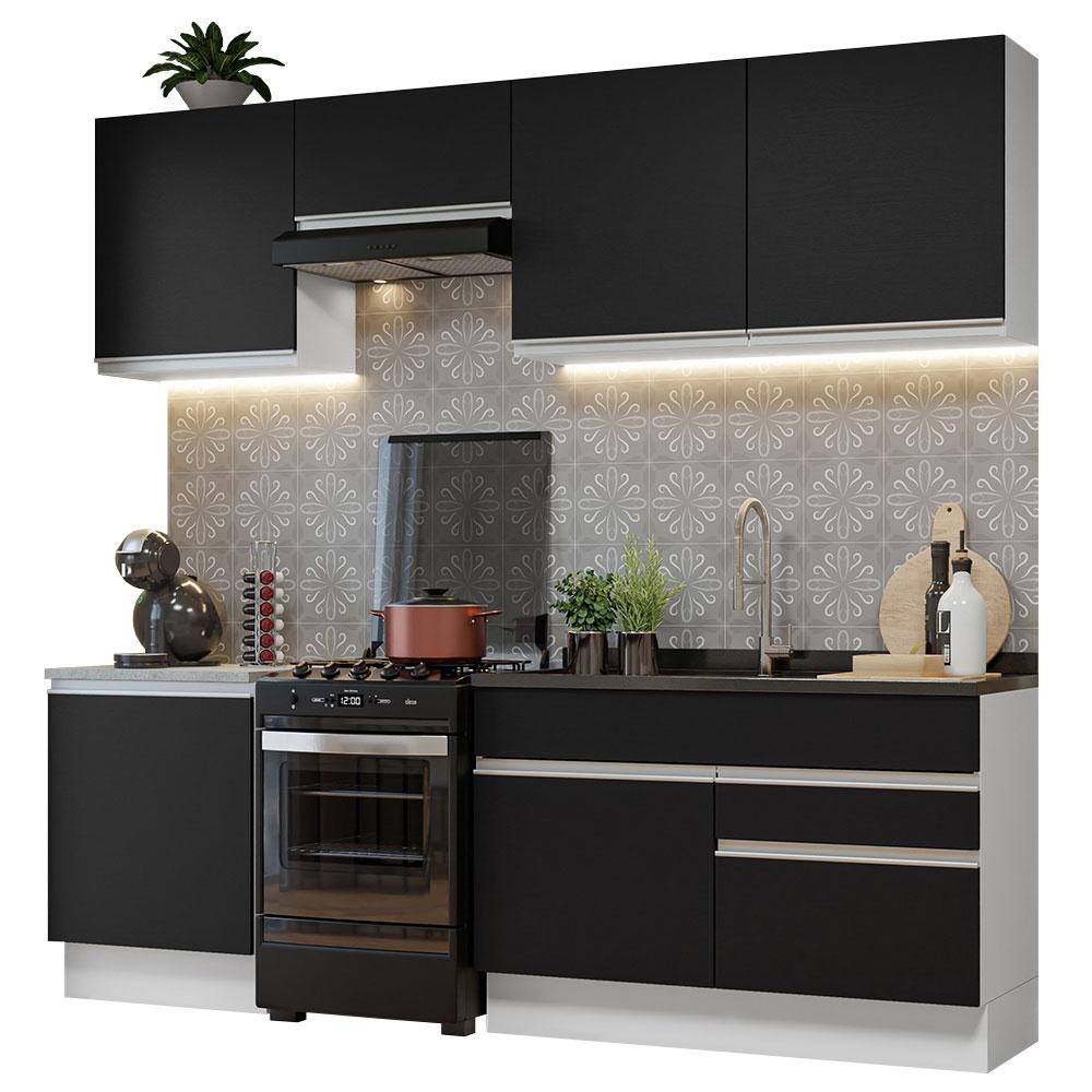Foto 2 pulgar | Cocina Integral Completa Modular Madesa Glamy 240cm Bn 08