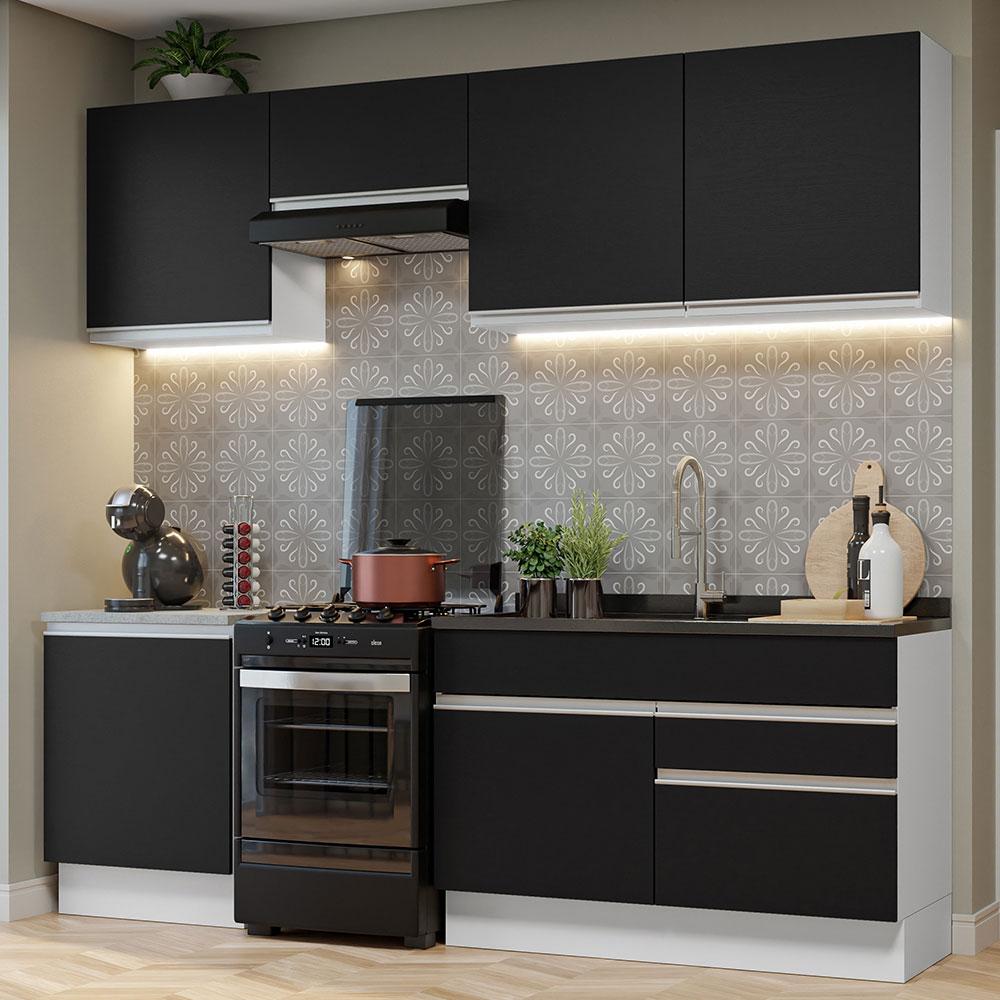 Foto 3 pulgar | Cocina Integral Completa Modular Madesa Glamy 240cm Bn 08