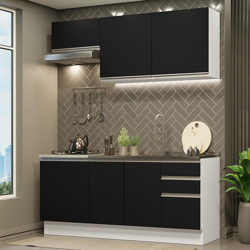 Foto 3 pulgar | Cocina Integral Completa Modular Madesa Glamy 180cm Bn 07