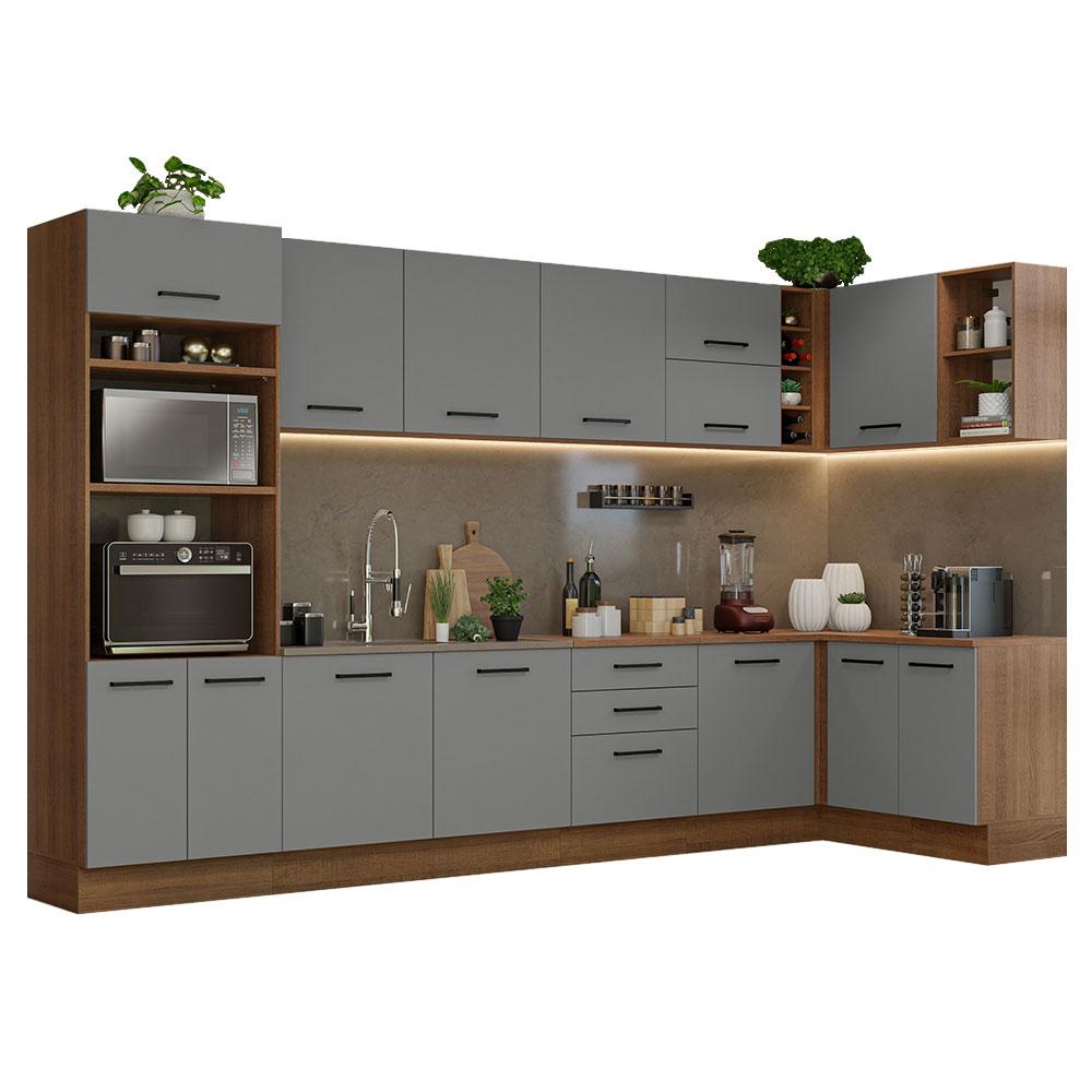 Foto 2 pulgar | Cocina Integral Completa Modular Madesa Agata 499cm Mg 01