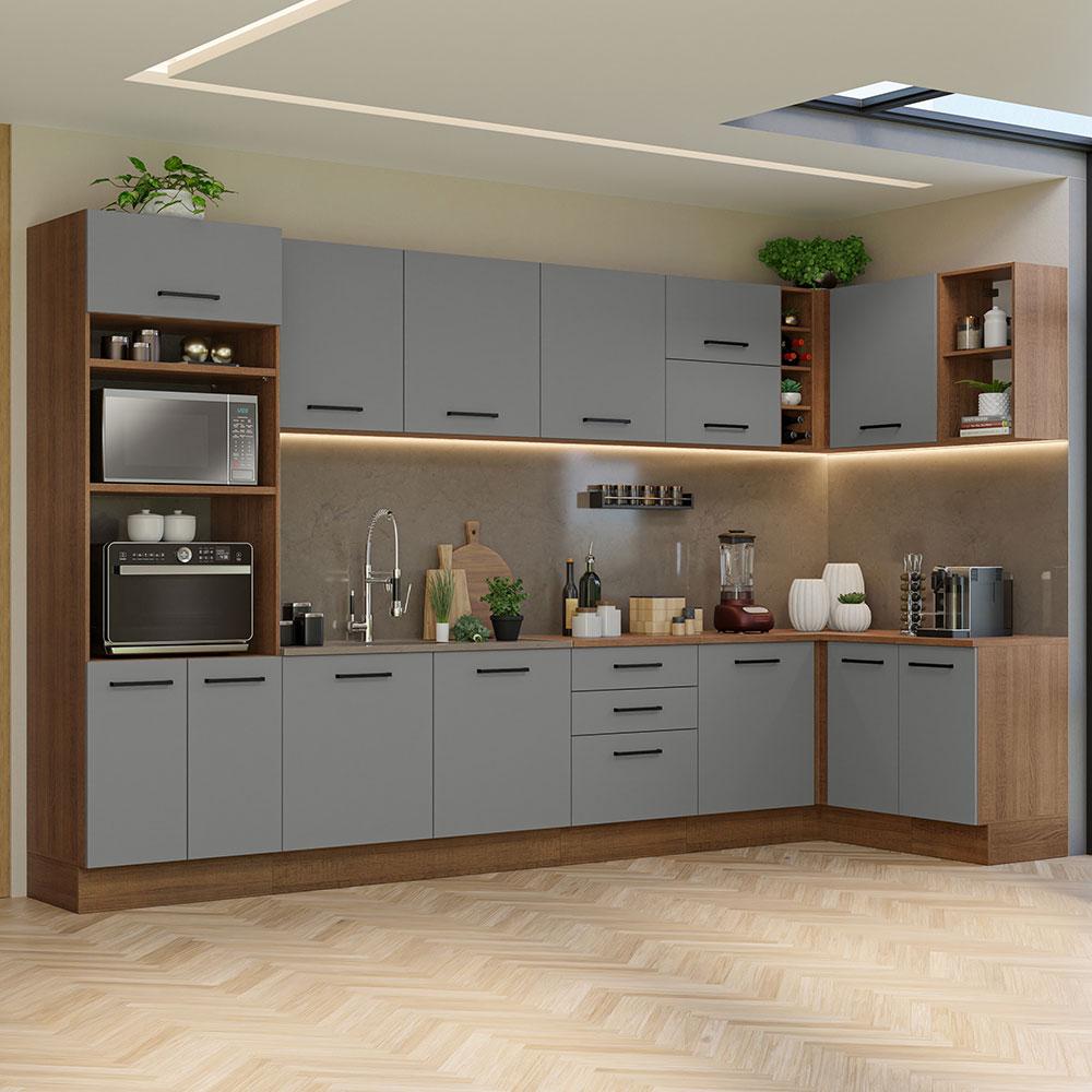 Foto 3 pulgar | Cocina Integral Completa Modular Madesa Agata 499cm Mg 01