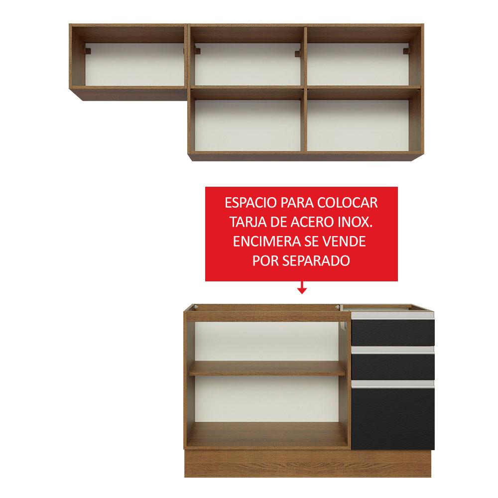Foto 6 pulgar | Cocina Integral Completa Modular Madesa Glamy 180cm Mn 09