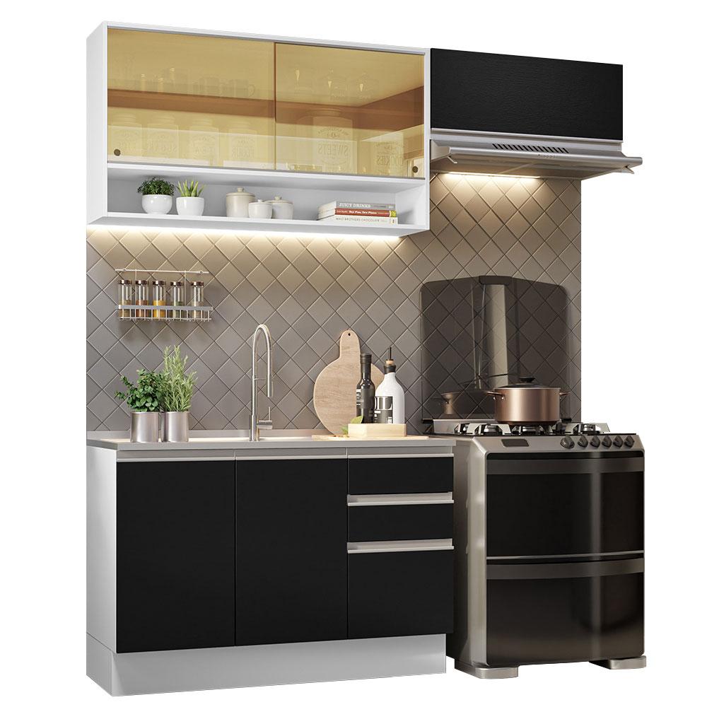 Foto 2 pulgar | Cocina Integral Completa Modular Madesa Glamy 200cm Bn 08