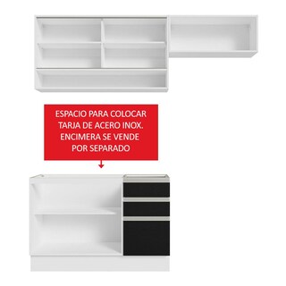 Foto 5 | Cocina Integral Completa Modular Madesa Glamy 200cm Bn 08