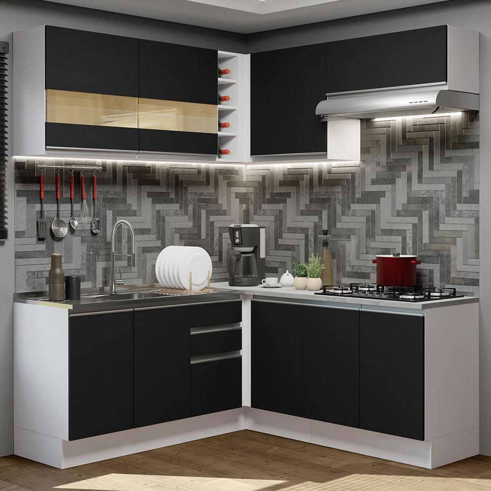 Foto 3 pulgar | Cocina Integral Completa Modular Madesa Glamy 349cm Bn 01