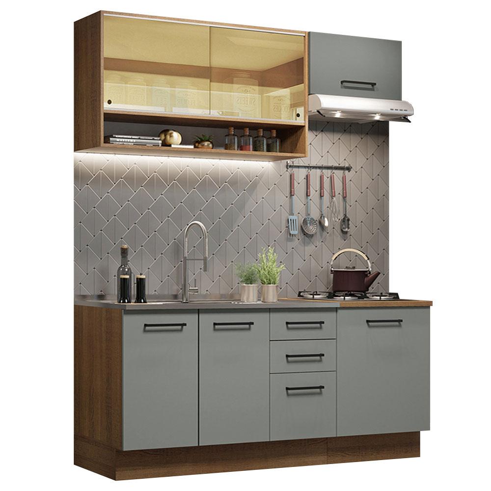 Cocina Integral Completa Modular Madesa Agata 180cm Mg