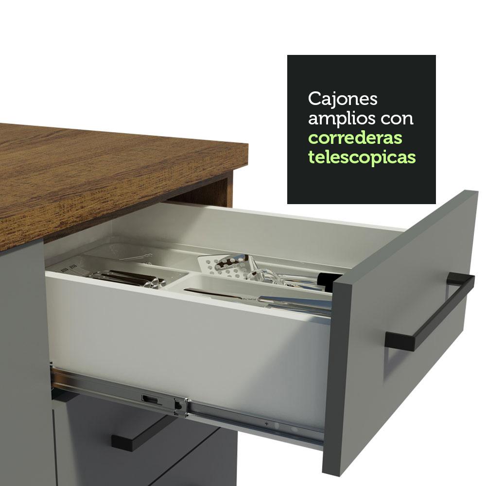 Foto 7 pulgar | Cocina Integral Completa Modular Madesa Agata 180cm Mg