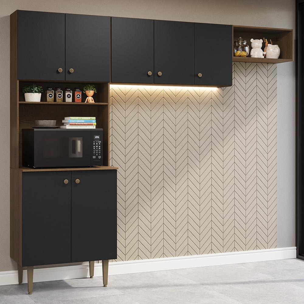 Foto 3 pulgar | Cocina Integral Completa Modular Madesa Gourmet 235cm Mn