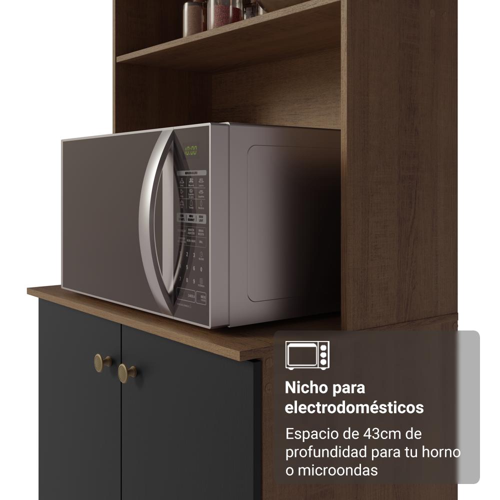 Foto 7 pulgar | Cocina Integral Completa Modular Madesa Gourmet 235cm Mn