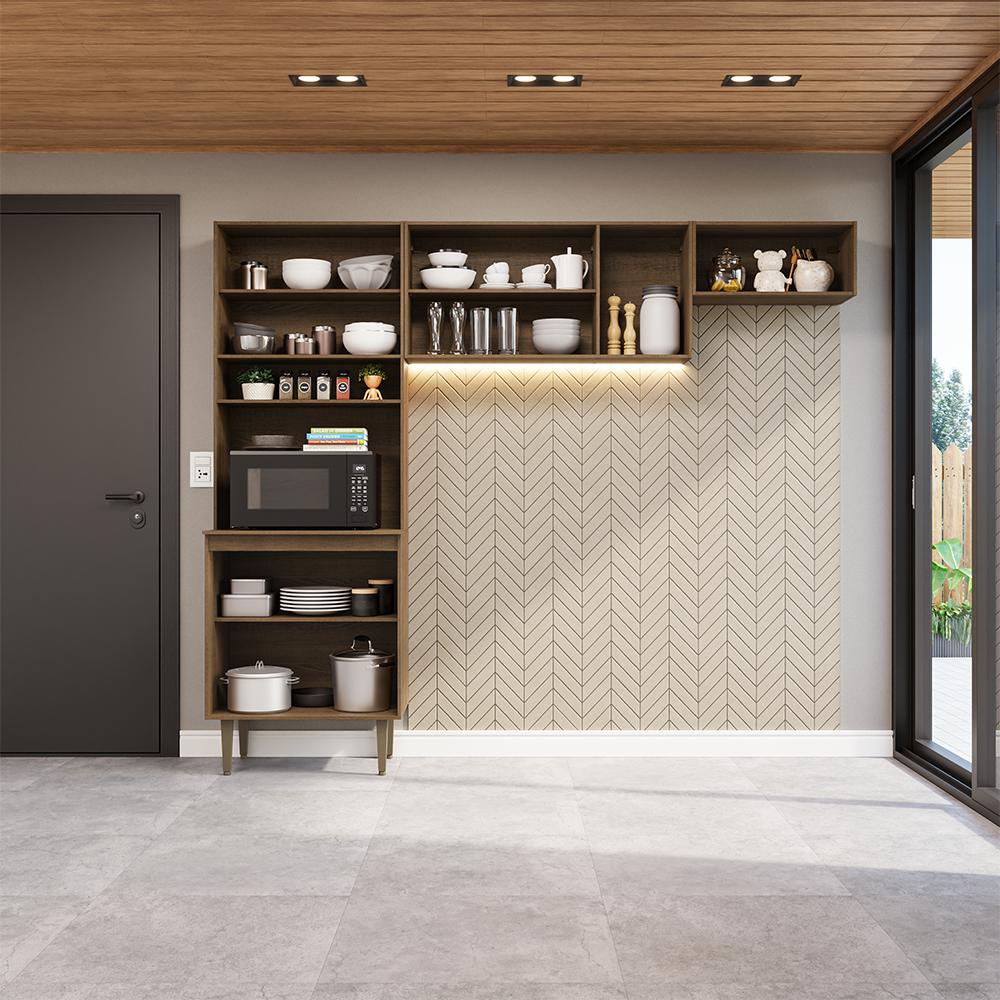 Foto 8 pulgar | Cocina Integral Completa Modular Madesa Gourmet 235cm Mn