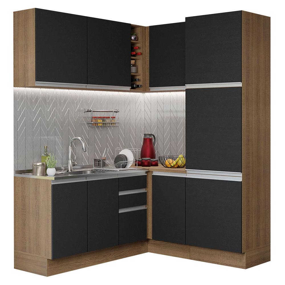 Foto 2 pulgar | Cocina Integral Completa Modular Madesa Glamy 329cm Mn 01