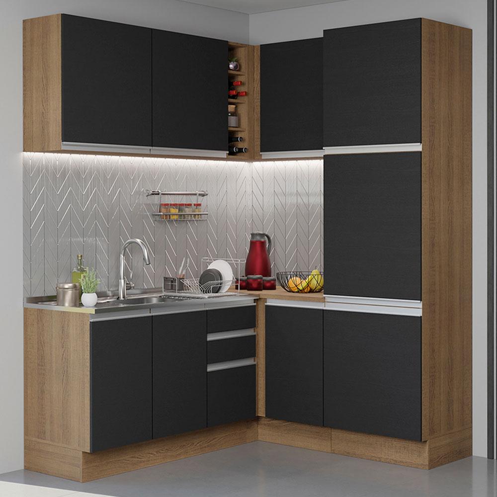 Foto 3 pulgar | Cocina Integral Completa Modular Madesa Glamy 329cm Mn 01