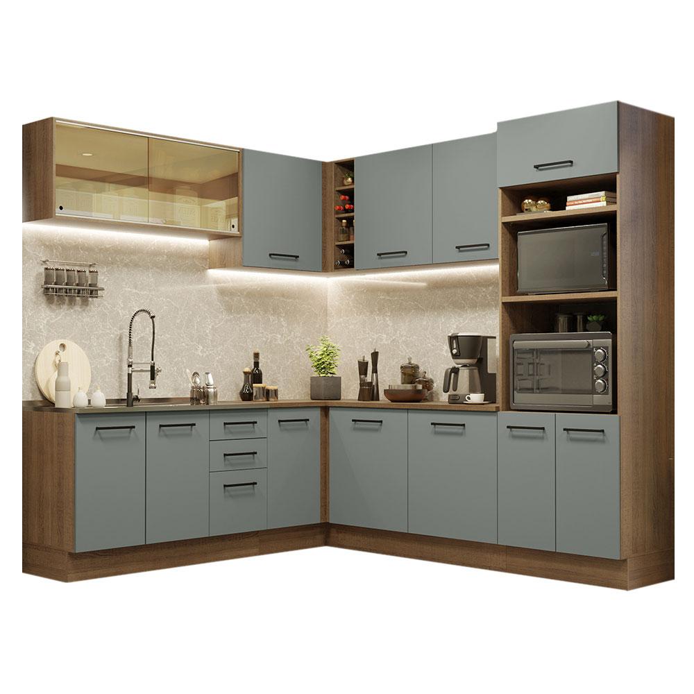 Foto 2 pulgar | Cocina Integral Completa Modular Madesa Agata 486cm Bg 01