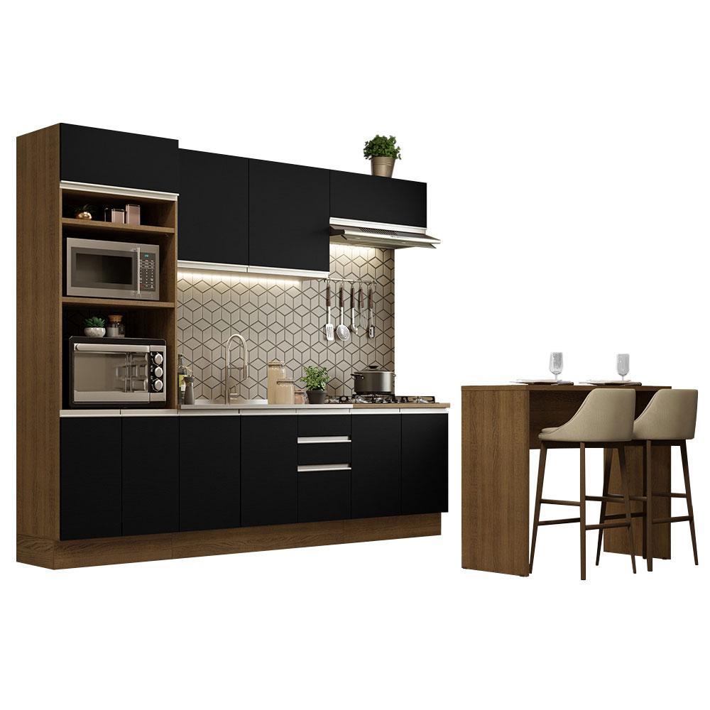 Foto 2 pulgar | Cocina Integral Completa Modular Madesa Glamy 315cm Mn 02
