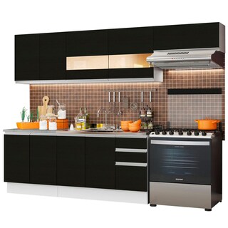 Foto 1 | Cocina Integral Completa Modular Madesa Marcela 280cm Bn 04