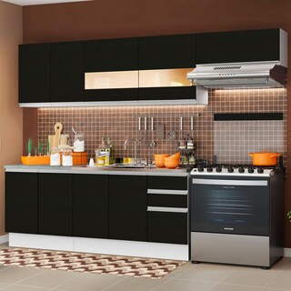 Foto 2 | Cocina Integral Completa Modular Madesa Marcela 280cm Bn 04