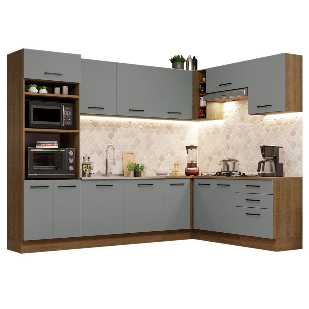 Foto 2 pulgar | Cocina Integral Completa Modular Madesa Agata 479cm Mg 01