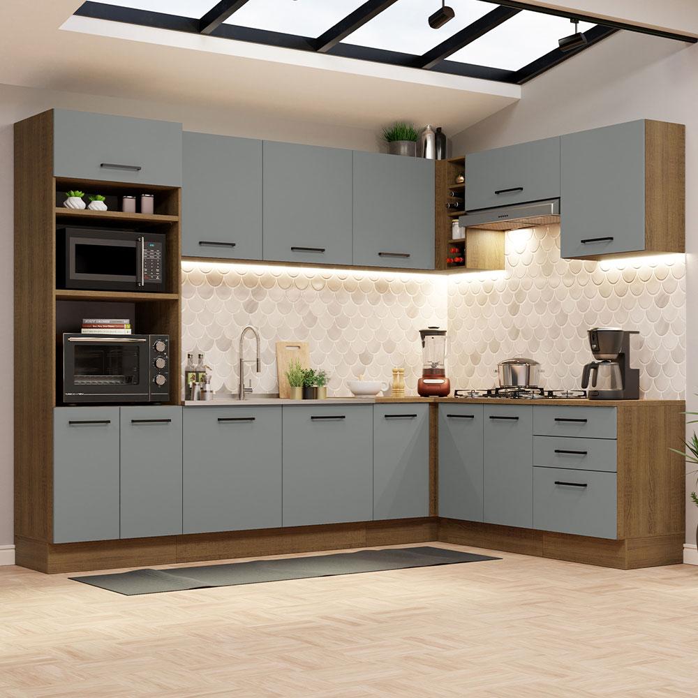 Foto 3 pulgar | Cocina Integral Completa Modular Madesa Agata 479cm Mg 01