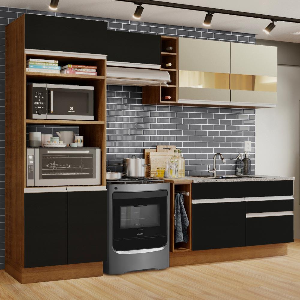 Foto 3 pulgar | Cocina Integral Completa Modular Madesa Glamy 270cm Mc