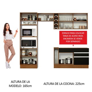Foto 5 | Cocina Integral Completa Modular Madesa Glamy 270cm Mc