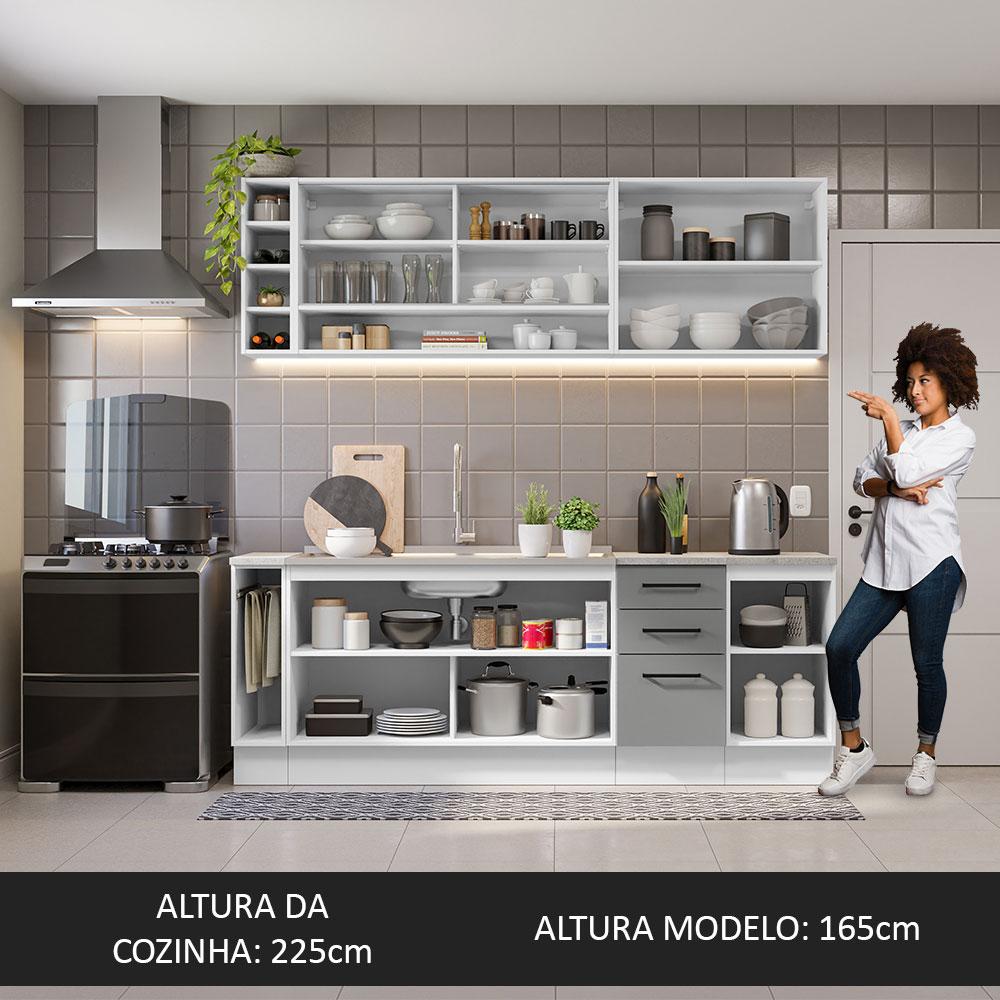 Foto 5 | Cocina Integral Completa Modular Madesa Thêmis 220cm Bg