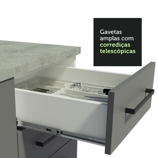 Foto 7 | Cocina Integral Completa Modular Madesa Thêmis 220cm Bg
