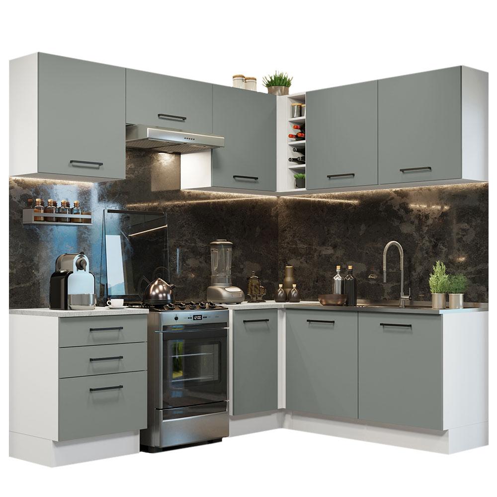 Foto 2 pulgar | Cocina Integral Completa Modular Madesa Agata 399cm Bg 02