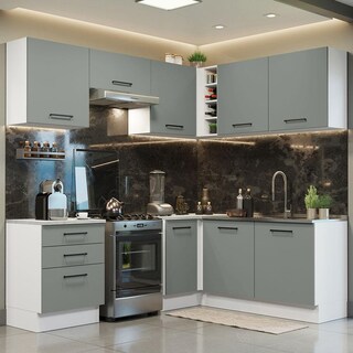 Foto 2 | Cocina Integral Completa Modular Madesa Agata 399cm Bg 02