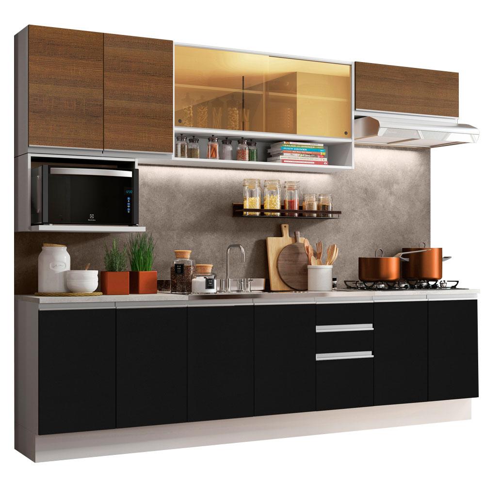 Foto 2 pulgar | Cocina Integral Completa Modular Madesa Genova 280cm Bnm 04