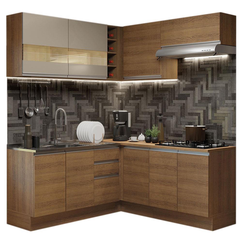 Foto 2 pulgar | Cocina Integral Completa Modular Madesa Glamy 349cm Mm 01