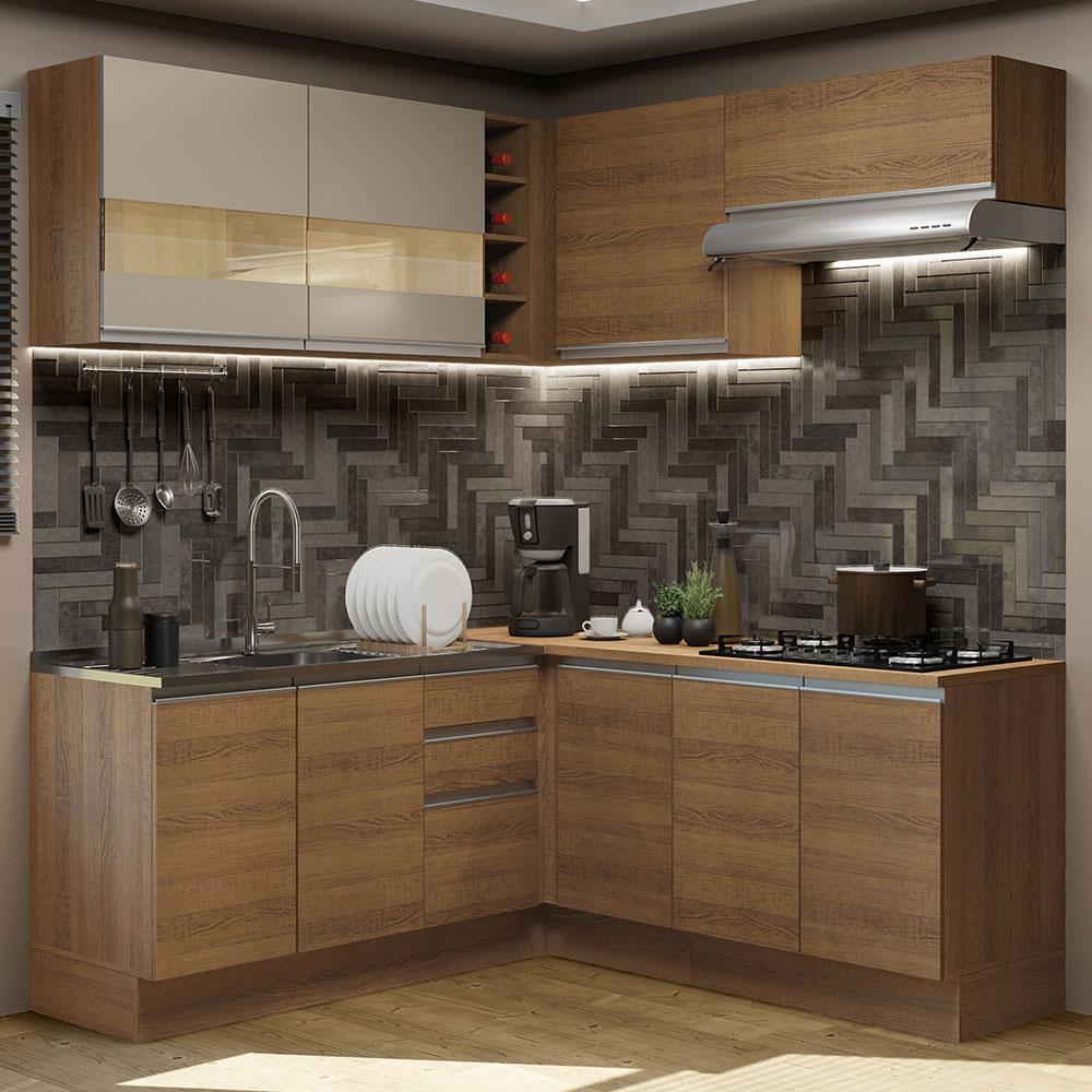 Foto 3 pulgar | Cocina Integral Completa Modular Madesa Glamy 349cm Mm 01