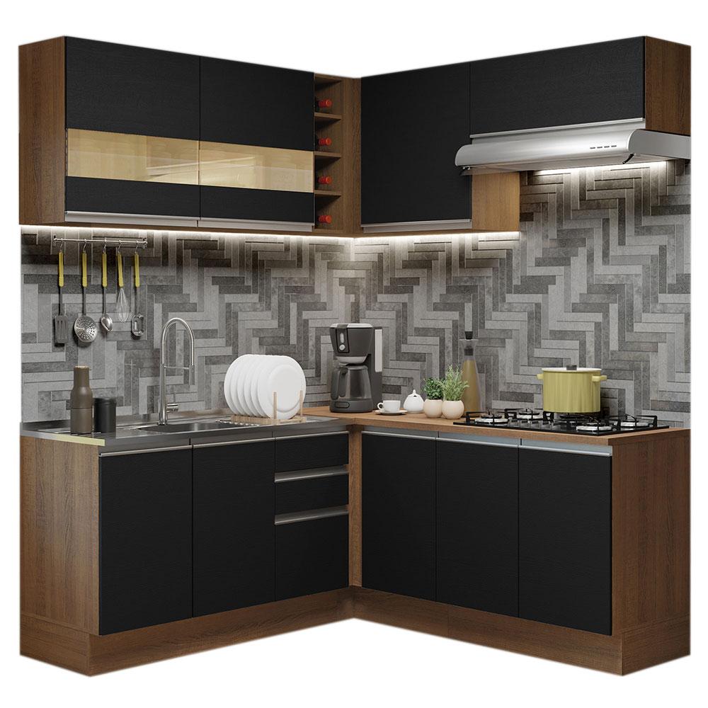Foto 2 pulgar | Cocina Integral Completa Modular Madesa Glamy 349cm Mn 01