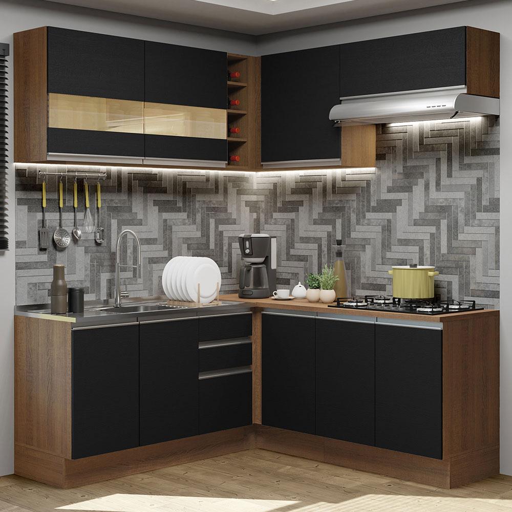 Foto 3 pulgar | Cocina Integral Completa Modular Madesa Glamy 349cm Mn 01