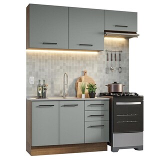 Foto 1 | Cocina Integral Completa Modular Madesa Agata 180cm Mg 09
