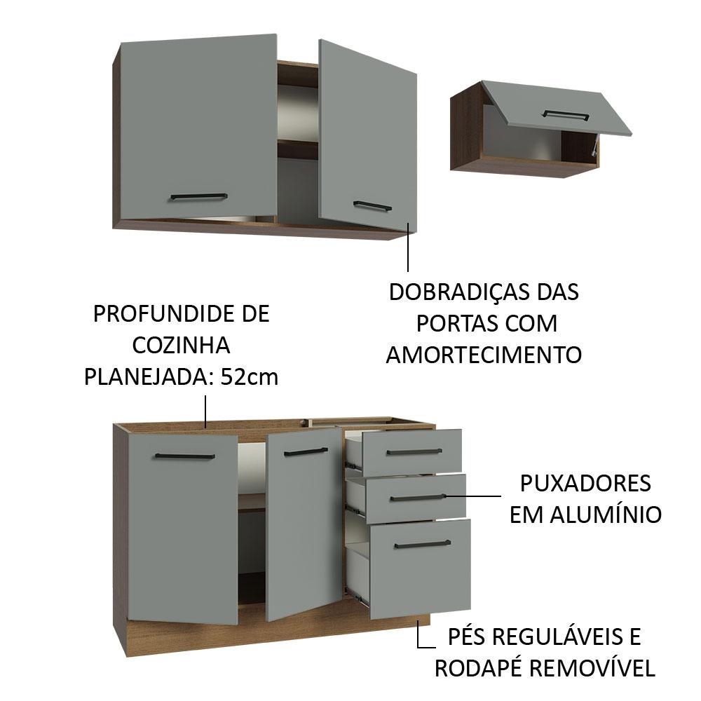 Foto 4 | Cocina Integral Completa Modular Madesa Agata 180cm Mg 09