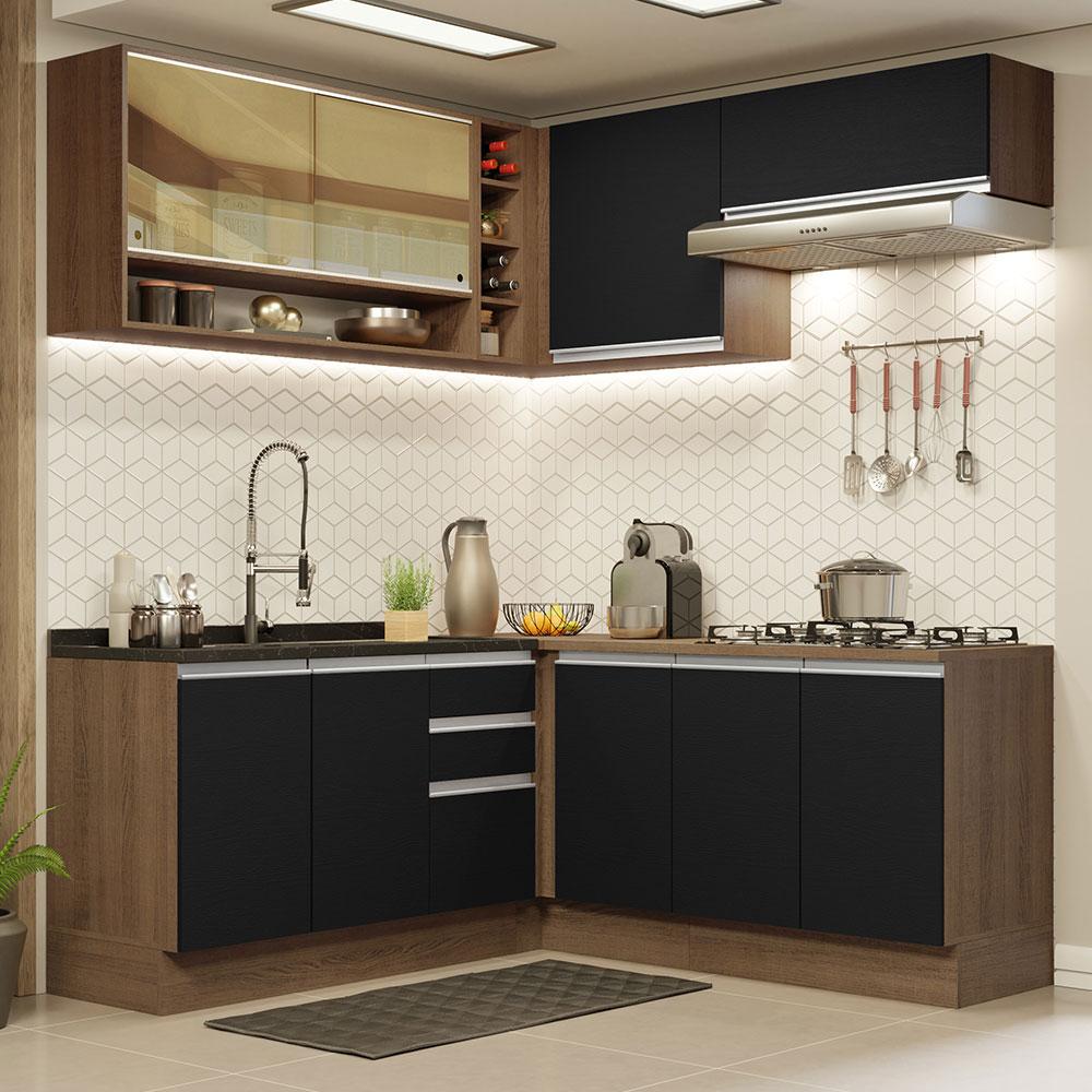 Foto 3 pulgar | Cocina Integral Completa Modular Madesa Glamy 349cm Mn 02