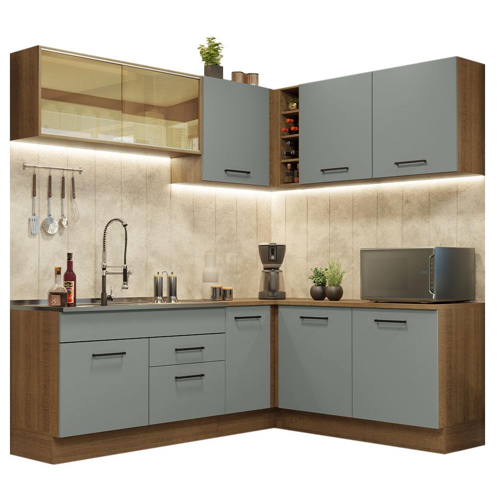 Foto 2 pulgar | Cocina Integral Completa Modular Madesa Agata 459cm Mg 01
