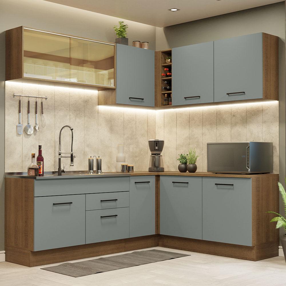 Foto 3 pulgar | Cocina Integral Completa Modular Madesa Agata 459cm Mg 01