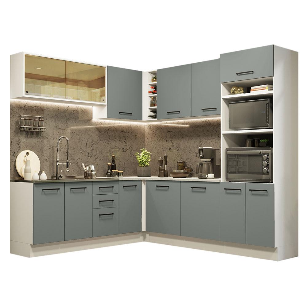 Foto 2 pulgar | Cocina Integral Completa Modular Madesa Agata 459cm Bg 01