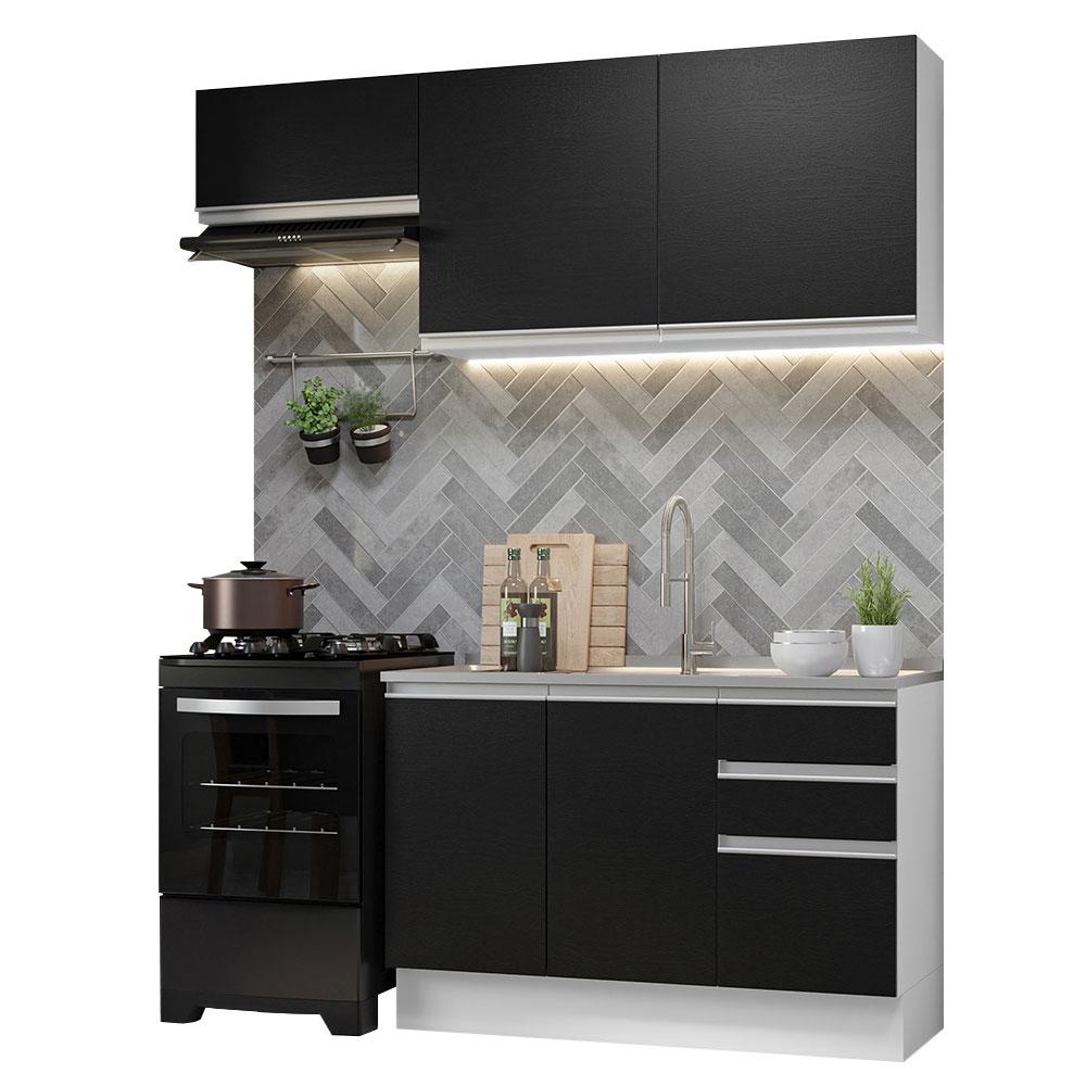 Foto 2 pulgar | Cocina Integral Completa Modular Madesa Glamy 180cm Bn 09