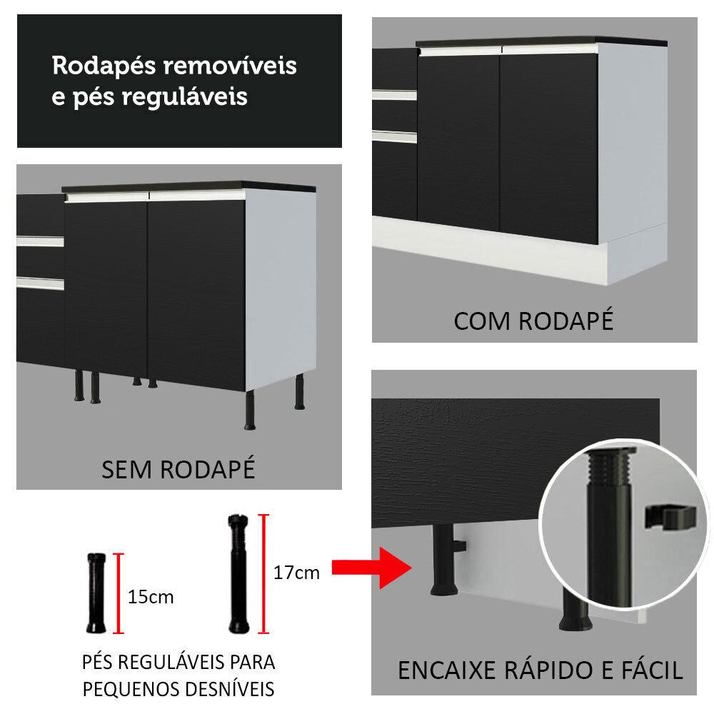 Foto 8 pulgar | Cocina Integral Completa Modular Madesa Acordes 250cm Bn 04