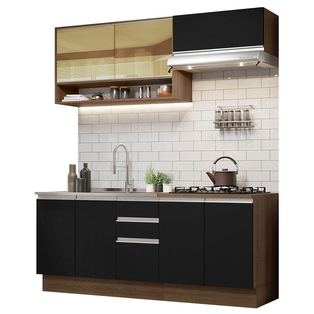Foto 2 pulgar | Cocina Integral Completa Modular Madesa Glamy 200cm Mn 03