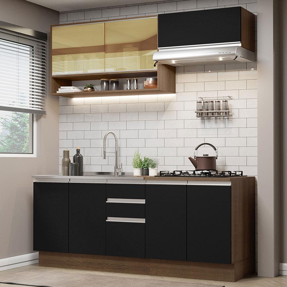Foto 3 pulgar | Cocina Integral Completa Modular Madesa Glamy 200cm Mn 03