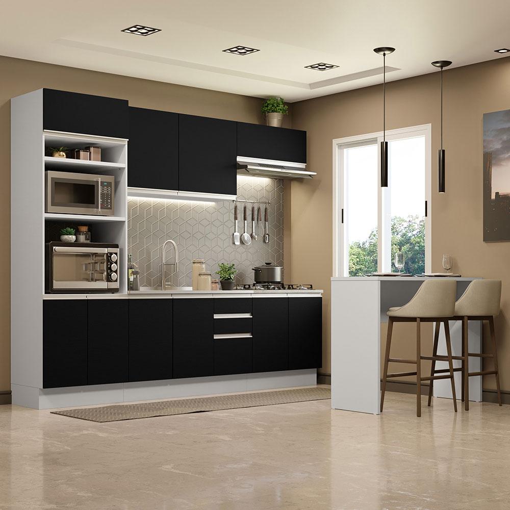 Foto 3 pulgar | Cocina Integral Completa Modular Madesa Glamy 315cm Bn 02