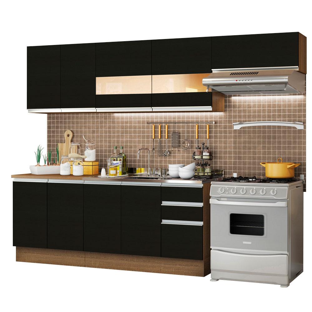Cocina Integral Completa Modular Madesa Marcela 280cm Mn 04