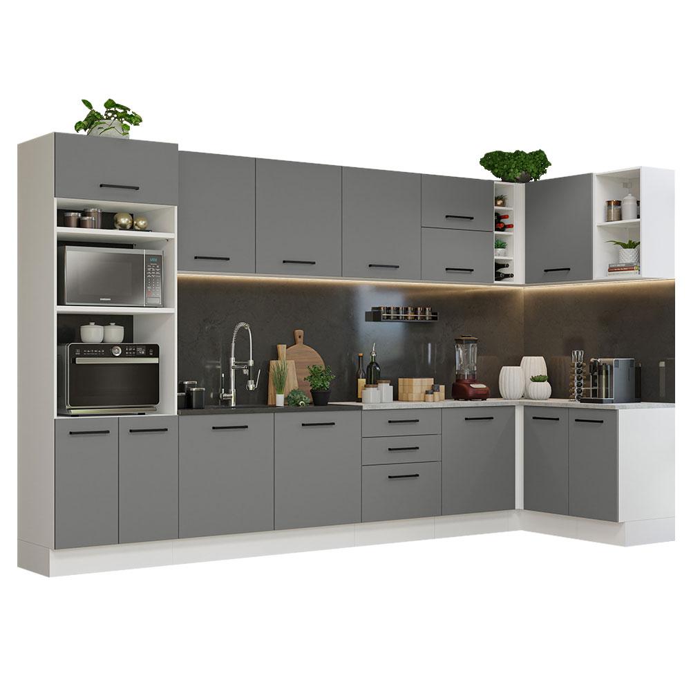 Cocina Integral Completa Modular Madesa Agata 499cm Bg 01