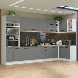 Foto 2 | Cocina Integral Completa Modular Madesa Agata 499cm Bg 01