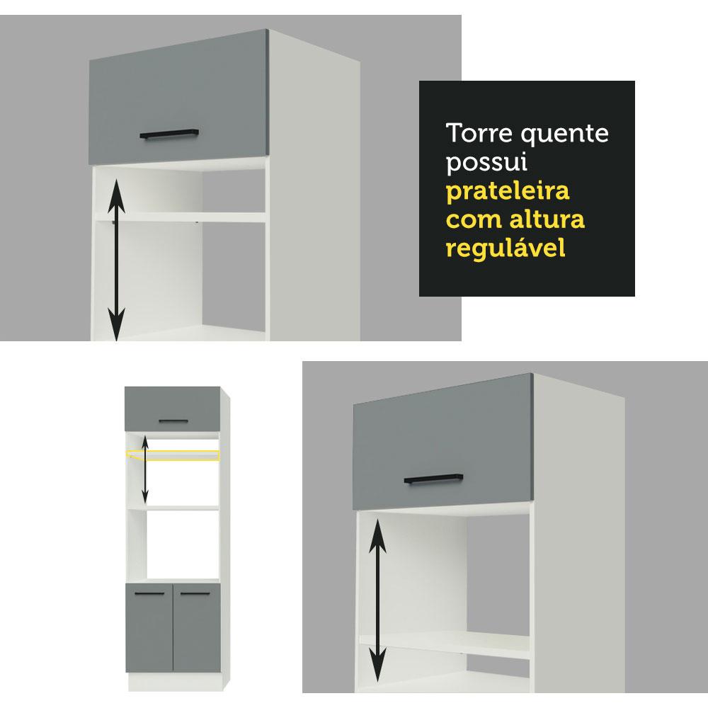 Foto 9 pulgar | Cocina Integral Completa Modular Madesa Agata 479cm Bg 01