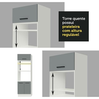 Foto 8 | Cocina Integral Completa Modular Madesa Agata 479cm Bg 01